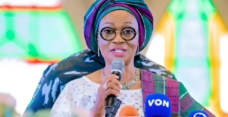First Lady Encourages Youth to Maintain Faith in Nigeria, Promises Rebirth of a New Nation
